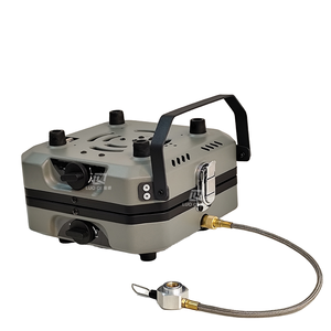 Kompor Gas berkemah portabel 2 tungku, pembakar 2 kustom untuk memasak di rumah tangga & luar ruangan - Product Image 4