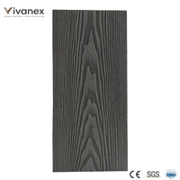 Tarima de WPC Vivanex con Aspecto de Madera Gris, Impermeable, Ecológica, Antideslizante, Libre de Mantenimiento, para Exteriores, Jardines y Terrazas