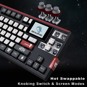 Skyloong 87 Keys Gaming Mechanical Mini <strong>Keyboard</strong> Wireless Custom <strong>Keyboard</strong> <strong>Skin</strong> for Original <strong>Keyboard</strong> Manufacturer - Product Image 3