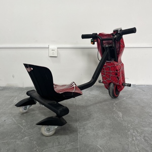 Trottinette Électrique Drift Trike 3 Roues pour Enfants, Fabrication OEM, Motorisation Avant 1/10, Hauteur Réglable, 36V, 350W, Roues en PU, En Promotion - Product Image 3