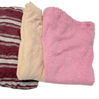 Chiffons de nettoyage industriels en coton de haute qualité à prix abordable, chiffons de t-shirt en coton mélangé foncé, chiffons de coton usagés pour le nettoyage