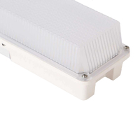 Applique murale LED d'urgence économique IP65 Tri-proof 20W 30W 40W avec test automatique 4800lm LiFePO4 1.5h CB CE HK COC OEM