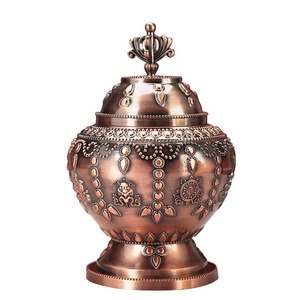 เครื่องประดับขวดสมบัติแปดมงคลทิเบต Tantric ของโลหะผสมดอกไ<span class=keywords><strong>ม</strong></span>้บัวเจ้าแม่<span class=keywords><strong>กวน</strong></span><span class=keywords><strong>อิ</strong></span><span class=keywords><strong>ม</strong></span>เทพเจ้ามังกร - Product Image 1