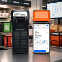 Android 13 5 İnç Mobil Terminal 4G WiFi GPS Dahili 58mm Yazıcı 2GB RAM 16GB ROM POS Sistemleri Terminali Android POS Cihazı
