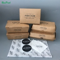 Aangepaste Biologisch Afbreekbare Pla Wegwerp Fastfood Restaurant Afhaalcontainer Verpakking Mat Laminering Embossing Voor Sushi