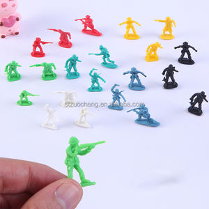 <span class=keywords><strong>Soldats</strong></span> de l'armée <span class=keywords><strong>miniatures</strong></span> de 3 cm, diverses poses, jouets en <span class=keywords><strong>plastique</strong></span>, figurines d'action, <span class=keywords><strong>miniatures</strong></span> de table, <span class=keywords><strong>soldats</strong></span>, corps militaire, jouets - Product Image 2