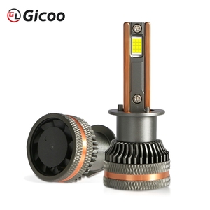 Ampoule LED GICOO K16 12V 24V CANBUS 160W H11 H3 Lampe LED H7 9005 Super Lumineuse 9006 avec Ventilateur Puce LED pour Voiture H11 Ampoule LED H4 Phare - Product Image 6