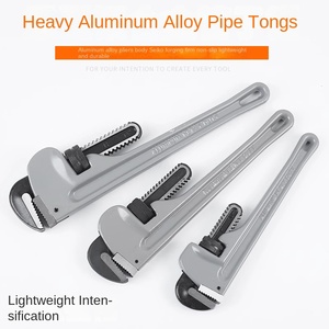 Dingpai Fote Heavy-Duty Multifuncional Olecranon Pipe Tongs American Oil Field Llave de ahorro de trabajo Mango de aleación de aluminio Métrico - Product Image 2