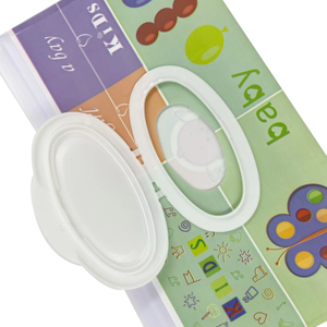 Boîte de rangement pour lingettes bébé réutilisable et personnalisable, en PVC, pour lingettes humides - Product Image 4