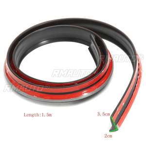 1.5M Universal para Coche, Tira Decorativa Protectora para el Techo Trasero, Alerón, Borde de Maletero y Adhesivos para el Borde del Maletero - Product Image 6