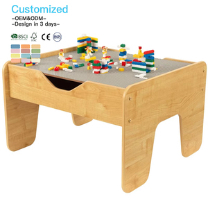 Kinderspieltisch mit Stauraum  sensorische und pdagogische Unterhaltung