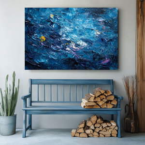 1PC <span class=keywords><strong>Canvas</strong></span> In Kéo Dài Đóng Khung Giáng Sinh Tường Trang Trí Trừu Tượng Acrylic Vẫn Cuộc Sống Bức Tranh Màu Nước Cho Trang Trí Nội Thất - Product Image 3