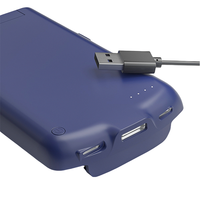 Para iPhone 16 Pro Max para Huawei Mate70 para Samsung S25 funda de batería inteligente Kickstand Universal 10000mAh banco de energía cargador de teléfono