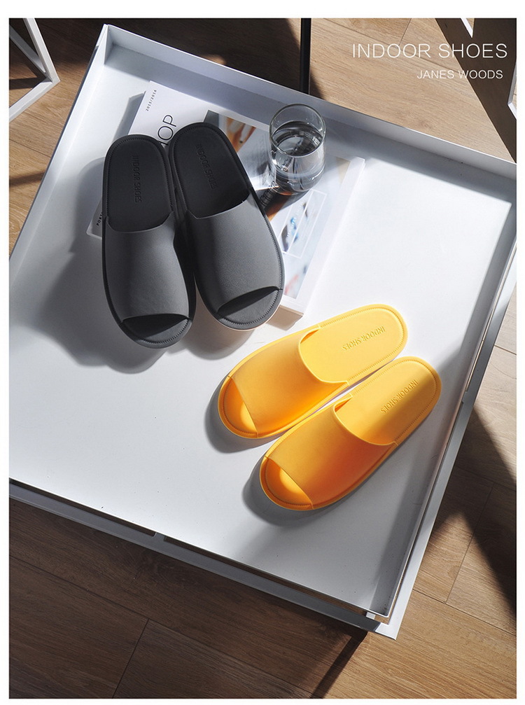 Fashion Bath Slippers Men Women Summer Couple Slippers Breathable Anti-slip Slides