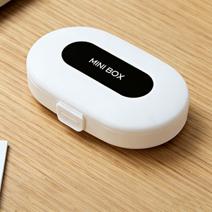 在庫あり ミニ薬箱 カスタムロゴ プラスチック製薬収納ボックス 旅行用 - Product Image 4