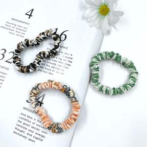 Cinta para el pelo de satén, 1cm de ancho, estilo de moda, 1cm, venta al por mayor - Product Image 1