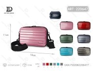 Borsa a Tracolla in Plastica per Donna, Resistente all'Acqua, Chiusura con Cerniera, Stile Minimalista per Tutte le Stagioni - Product Image 1