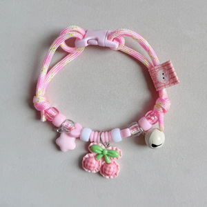 Lindo collar para perro con ribete crema, decoración digna de Instagram, accesorio para gatos, collar de peluche para Bichón Frisé y Teddy Bear - Product Image 3