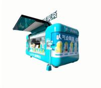 Camión de Comida Eléctrico con Sistema de Paneles Solares y Batería de Litio para Venta de Comida Callejera Ecológica de Cero Emisiones