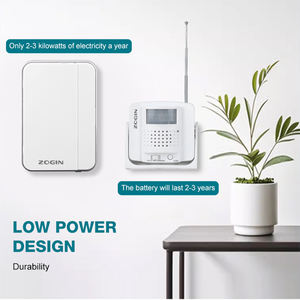 กริ่งประตูระบบเซ็นเซอร์อินฟราเรด51ชิ้นพร้อมเครื่องส่งสัญญาณกริ่งประตูอัจฉริยะอาคารสำนักงานโรงแรมอพาร์ทเม้นต์ - Product Image 4