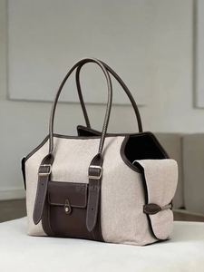 Sac de <span class=keywords><strong>transport</strong></span> pour chat <span class=keywords><strong>en</strong></span> cuir de qualité supérieure, personnalisé, luxueux, portable, approuvé par les compagnies aériennes, confortable, <span class=keywords><strong>en</strong></span> peluche, sac de voyage pour chiots, sac à main pour <span class=keywords><strong>chien</strong></span>, sac de <span class=keywords><strong>transport</strong></span> pour animaux de compagnie - Product Image 1