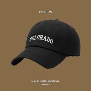 Uncle Stubble Baseball Cap Colorado Embroidered Unisex Cotton Polyester <b>Sunscreen</b> Breathable Solid Color Hat - Product Image 2