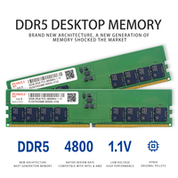 Memoria Ram de velocidad más rápida, Ddr5, 16 gb, 4800 Mhz, 2x16 Gb, para juegos de escritorio, gran oferta