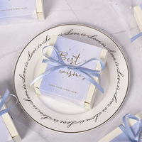 Boîte Cadeau Personnalisable pour Mariage et Fêtes, Élégante, Durable, Réutilisable, avec Laminage Mat CMYK, pour Emballage de Bonbons et Douceurs