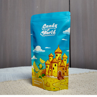 Pochette d'emballage alimentaire souple personnalisée mate imprimée avec fermeture éclair refermable, qualité alimentaire, OEM ODM