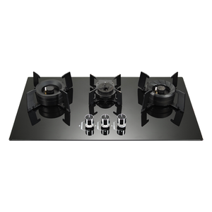 Dual-Purpose 5.2kw Sabaf <strong>Burner</strong> 3-Head Rotatable Household <strong>Gas</strong> Stove Popular Style <strong>Ceramic</strong> Surface LP <strong>Gas</strong> Iron Electric Source - Product Image 3