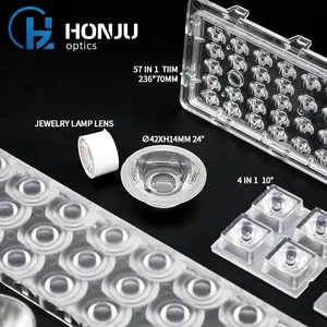 Commercial Downlight Lenses Ceiling Linear Stage Jewelry Wall Washers Lamp Materials PMMA Indoor Lighting Track Light Lens