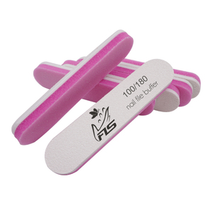 High Quality Custom Logo Double Sided Sponge Japanese Sandpaper 2 in 1 Mini Nail File and Buffer for Promotional Gift