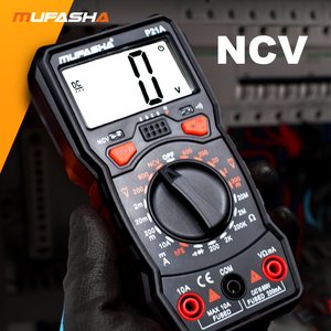 Multimètre numérique DC AC 2000 points Voltmètre Ohm Volt Amp Meter Tester Mesure Résistance Diode NCV Live Wire <span class=keywords><strong>Test</strong></span> - Product Image 2
