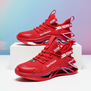 Chaussures de sport décontractées respirantes pour hommes, baskets de luxe tendance pour la course et le tennis, fournisseur de baskets <span class=keywords><strong>pas</strong></span> chères pour le dropshipping - Product Image 1