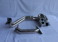 رأس العادم المنوع توربو ل WRX STI لسوبارو امبريزا 02-06 EJ20 GDB GD EJ25