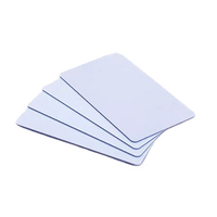 Porte-clés RFID en acrylique rétro portable pour contrôle d'accès par carte IC, carte vierge NFC, impression numérique promotionnelle