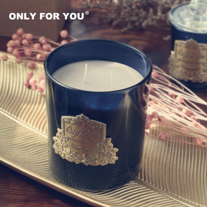 Custom Container for Tin Leaf <b>Candle</b> 4onz Container Jar Design <b>Candle</b> With Lid - Product Image 2
