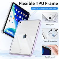 Nouvelle Housse en Cuir PU pour Tablette iPad 10ème Génération, Étui Transparent en TPU pour Coques iPad en Gros, Étui iPad A16 2025