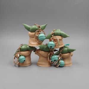 Jouets figurines d'<span class=keywords><strong>action</strong></span> 5 pièces/ensemble Mignon poupée Mandalorian Baby Yoda <span class=keywords><strong>Porte</strong></span>-clés - Product Image 6