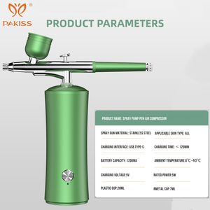 PAKISS - Pulverizador Facial Nano de Inyección de Oxígeno de Alta Presión, Spa Facial con Agua, Aerógrafo, Vaporizador Hidratante para la Piel - Product Image 6