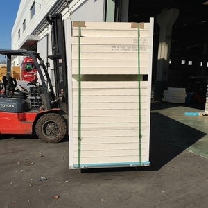 แผ่นผนังฉนวนโพลียูรีเทน PIR <span class=keywords><strong>PU</strong></span> สำหรับห้องเย็น โกดังเก็บความเย็น แผ่น<span class=keywords><strong>หลังคา</strong></span>เหล็กเคลือบสี/แผ่นผนังเหล็กเคลือบสี - Product Image 4