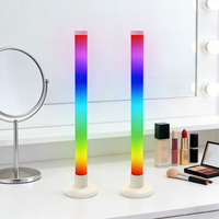 Barra de Luz RGB Inteligente LED con Sincronización Musical y Control por Aplicación para Decoración de Ambiente en Sala de Juegos, TV y Escritorio