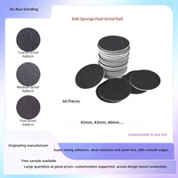 Lot de 60 disques de rechange pour lime électrique à pieds, grains 60/80/100/180/240, pour éliminer les peaux mortes et les callosités