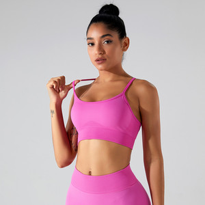 <span class=keywords><strong>Soutien</strong></span>-<span class=keywords><strong>gorge</strong></span> de compression sans couture <span class=keywords><strong>soutien</strong></span>-<span class=keywords><strong>gorge</strong></span> de sport pour femmes <span class=keywords><strong>taille</strong></span> britannique <span class=keywords><strong>dos</strong></span> <span class=keywords><strong>croisé</strong></span> rembourré - Product Image 4