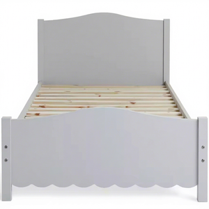 Ensemble de meubles de chambre à coucher en bois gris minimaliste moderne pour enfants pour appartement, école, hôpital, villa, hôtel - Product Image 1