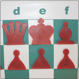 Tablero de demostración de <span class=keywords><strong>ajedrez</strong></span> tipo gato plegable y fácil de llevar Tablero de <span class=keywords><strong>Ajedrez</strong></span> de enseñanza de plástico ranurado - Product Image 3