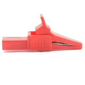 Pince crocodile 85mm 1000V 32A Pince crocodile pour <span class=keywords><strong>batterie</strong></span> de voiture Petites <span class=keywords><strong>pinces</strong></span> crocodile en métal - Product Image 3