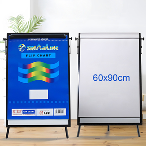 Flipchart Pieghevole Personalizzabile per Ufficio 60x90cm, 20 Pezzi, Durevole, Ecologico, Non Tossico, Regolabile, Alta Richiesta - Product Image 2