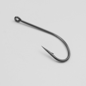Hameçons Marusei à ardillons, longue tige, avec anneau, pour la pêche en eau salée, pour leurres de pêche au bar, en acier au carbone, modèle Jas Ca 8299 1 0 - Product Image 1