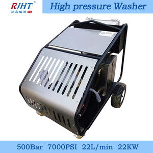 500bar 7250PSI 22L/min 5.8GPM 22KW Industrial Power Surface Cleaner High Cleaning Machine Water Jet Cleaning Machine - Product Image 3
